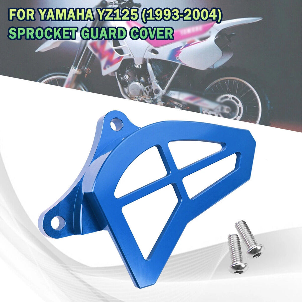CNC AL Front Sprocket Cover Chain Guard Protection for Yamaha YZ125 1993-2004 ST