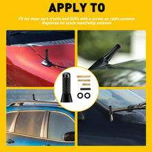 Load image into Gallery viewer, Universal Car Electric Aerial Radio AM/FM Booster Automatic Power Antenna 1.4"