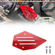 Load image into Gallery viewer, Red CNC Rear Brake Master Cylinder Guard Protector Cover For Ducati DesertX 2022