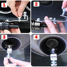 Load image into Gallery viewer, Black Fake Turbo Sound Whistle Exhaust Muffler Pipe Simulat Blow Off Valve 1pcs