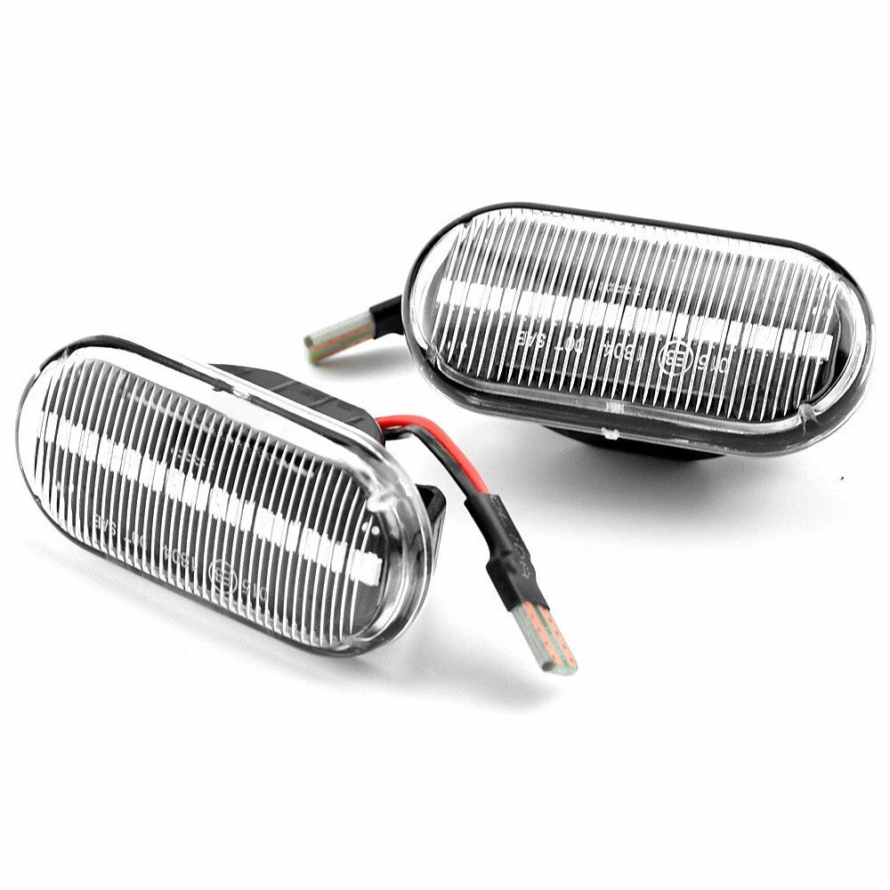 2x Dynamic LED Side Marker Indicator Light Lamp fit for Nissan Qashqai 350Z D40