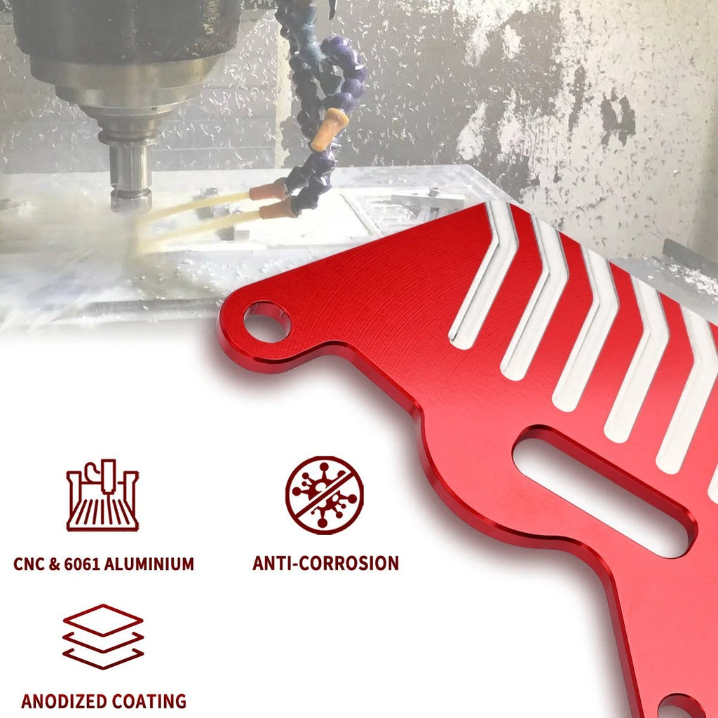 Red CNC Front Brake Caliper Guard Cover Protector For Honda XR650L 1993-2023 ST