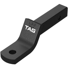Load image into Gallery viewer, TAG Tow Ball Mount - 220mm Long, 135 Degree Face, 40mm Square Hitch L4040