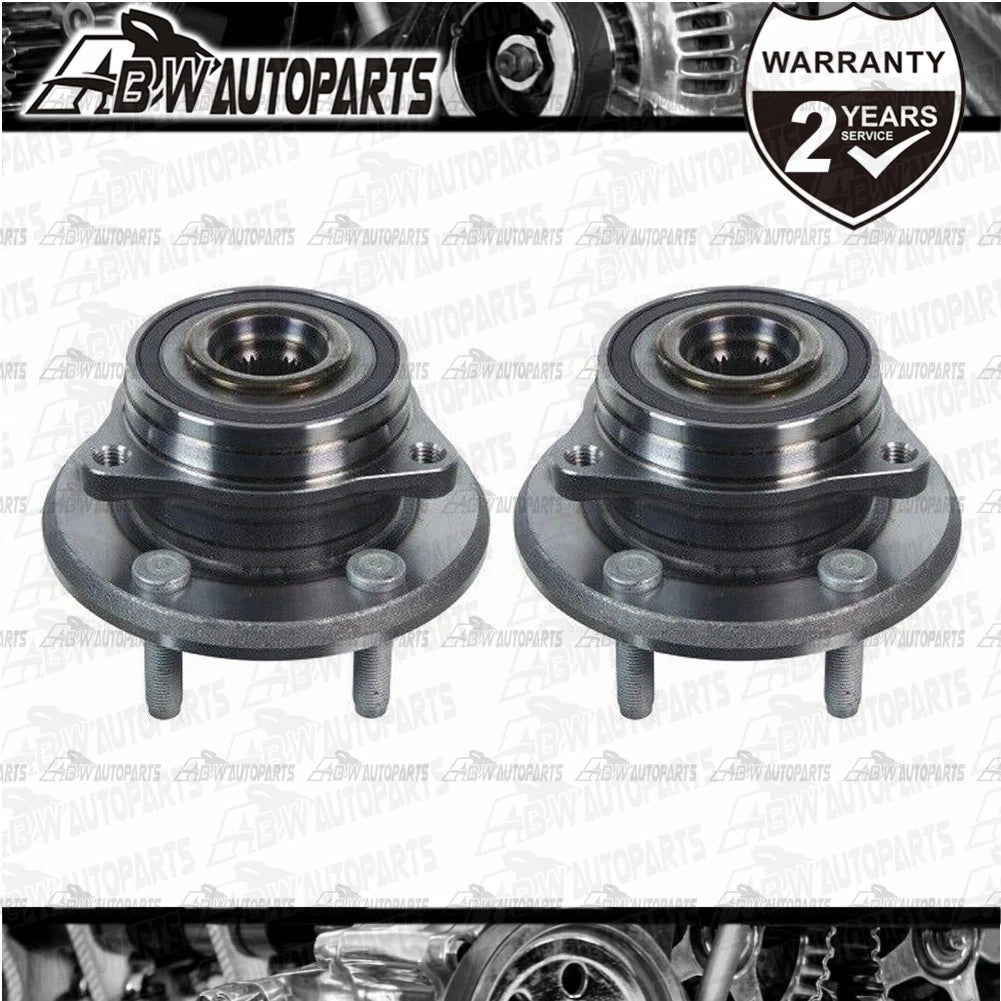 Pair Front Wheel Bearing Hubs Assy Kit For Jeep Grand Cherokee WK WK2 2011-2019