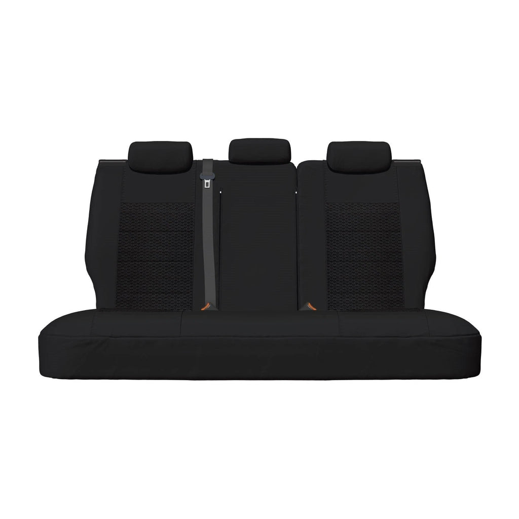 Sperling Weekender Jacquard Rear Black Seat Covers Suits Aurion Camry 2011-20...