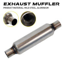 Load image into Gallery viewer, 2" Inch Megapower Exhaust Hotdog Resonator Muffler Glass Pack 12" Long High AUS