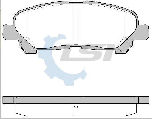 Rear Brake Pads and Disc Rotors Set for Toyota KLUGER GSU40R GSU45R 07-14