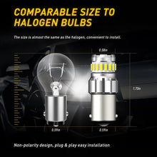 Load image into Gallery viewer, 2x 1156 P21W LED Bulb 12V For Car Brake Stop Tail Light 5SMD 3030+18SMD 4014 AU