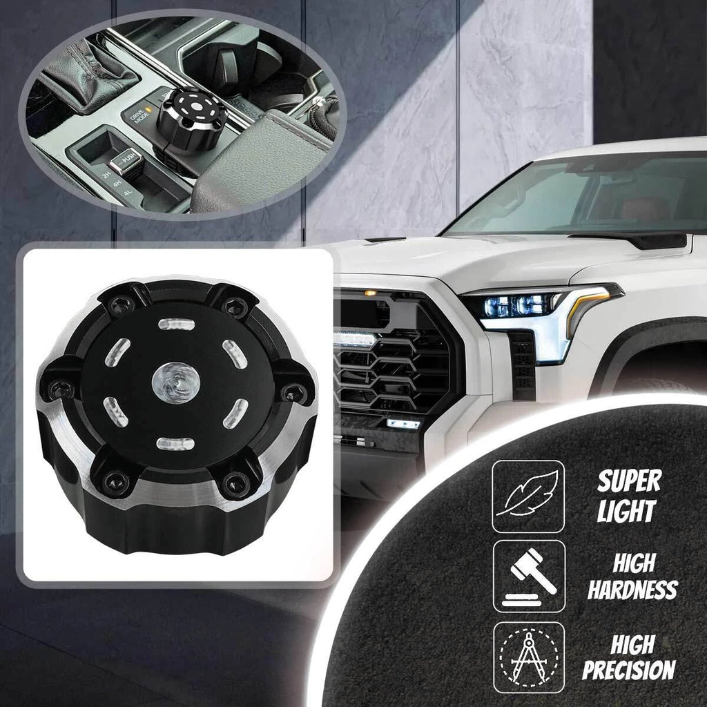 Drive Mode Knobs Cover & Power Knob Display Volume Radio Control For Tundra 22+