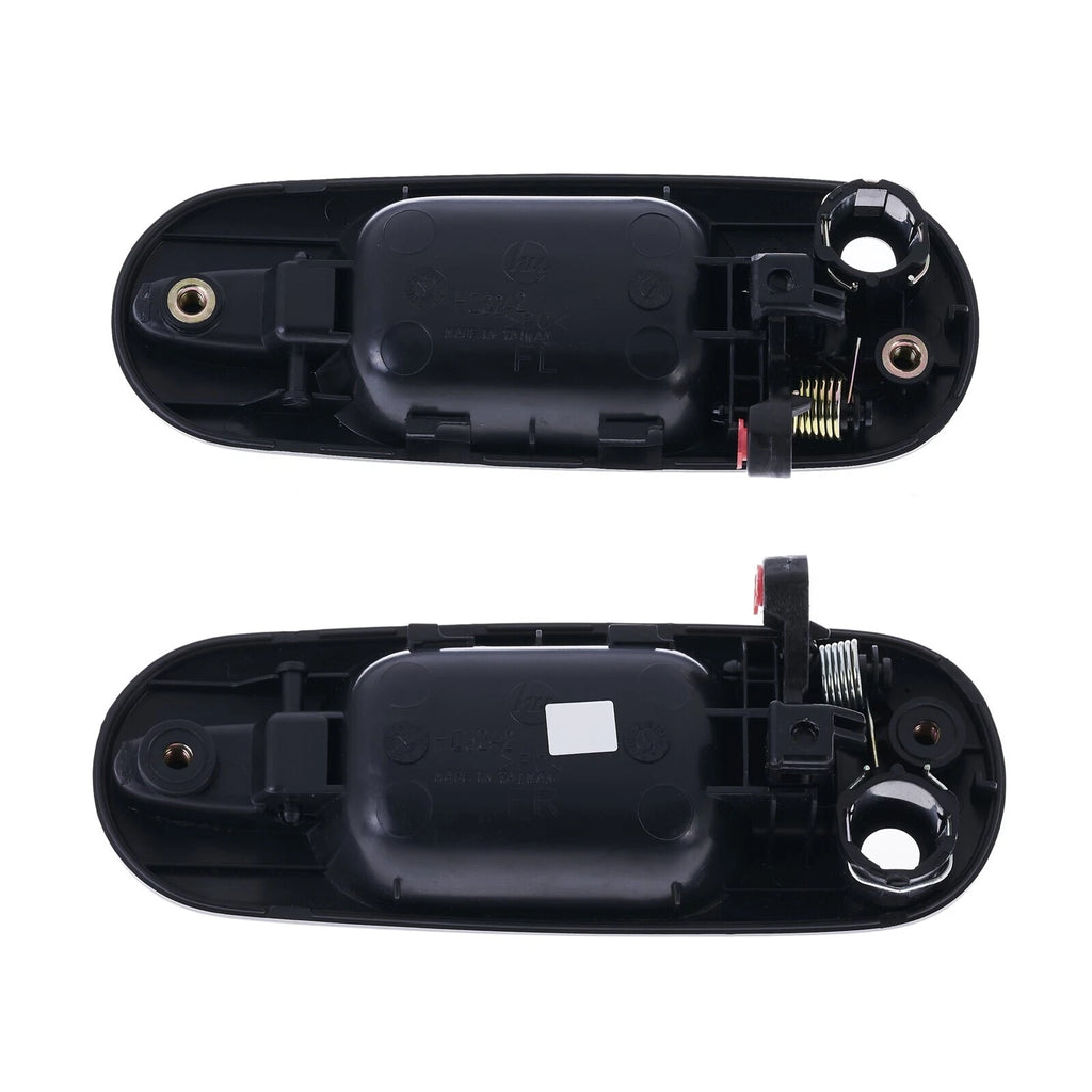 Door Handle Outer for Honda CR-V RD 97-01 Set of 2 Black FRONT LEFT+RIGHT