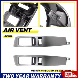 2X For Toyota Land Cruiser Prado 120 03-09 Left Right Dashboard Air Vent Panel