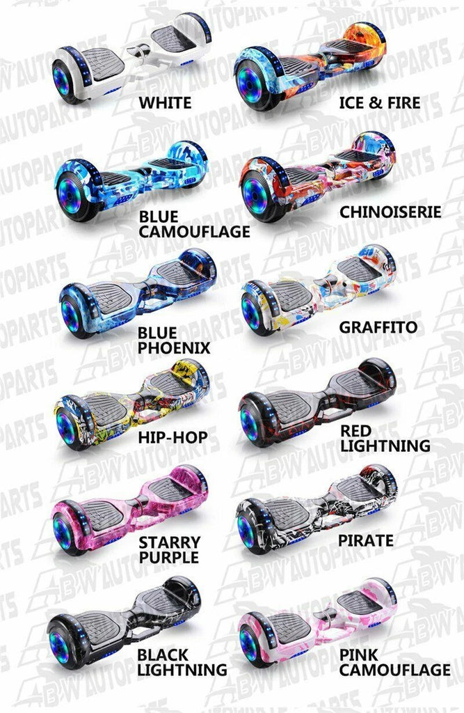 ABW 6.5" Self Balancing Electric Scooter Hoverboard Skateboard Multi Color