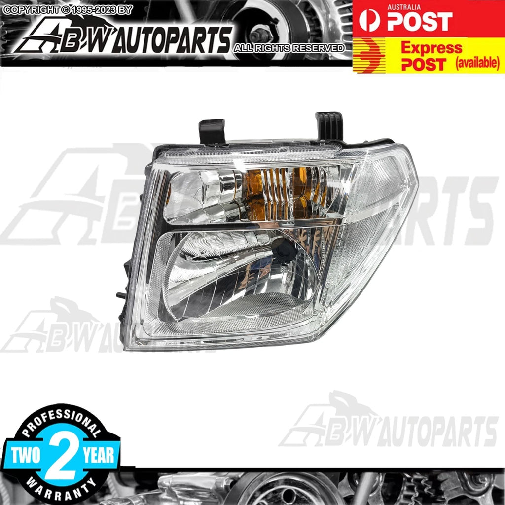 Pair HeadLight FRONT Lamp For Nissan Navara D40 D40T MNT Thai Built 2008-2014