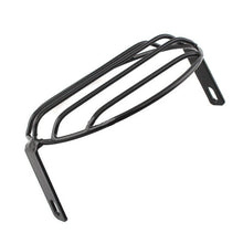 Load image into Gallery viewer, 6.5'' Black Headlight Mesh Grill Retro Guard Motorcycle Headlamp Light Cover ST