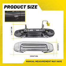 Load image into Gallery viewer, 8x CLIP CHROME Front Rear Left Right Outer Door Handle for Mitsubishi Pajero NH