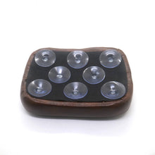 Load image into Gallery viewer, Motorcycle Seat Pad with 8 Suction Cups Pillion Pad For Harley Chopper Bobber ST