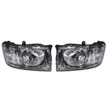 Load image into Gallery viewer, Pair LH&amp;RH Headlights For Nissan Patrol Wagon GU Y61 2004-2015 Front Chrome Lamp