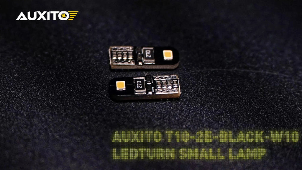 10X AUXITO CANBUS T10 LED Wedge Parker License Plate Light Globes W5W 194 168