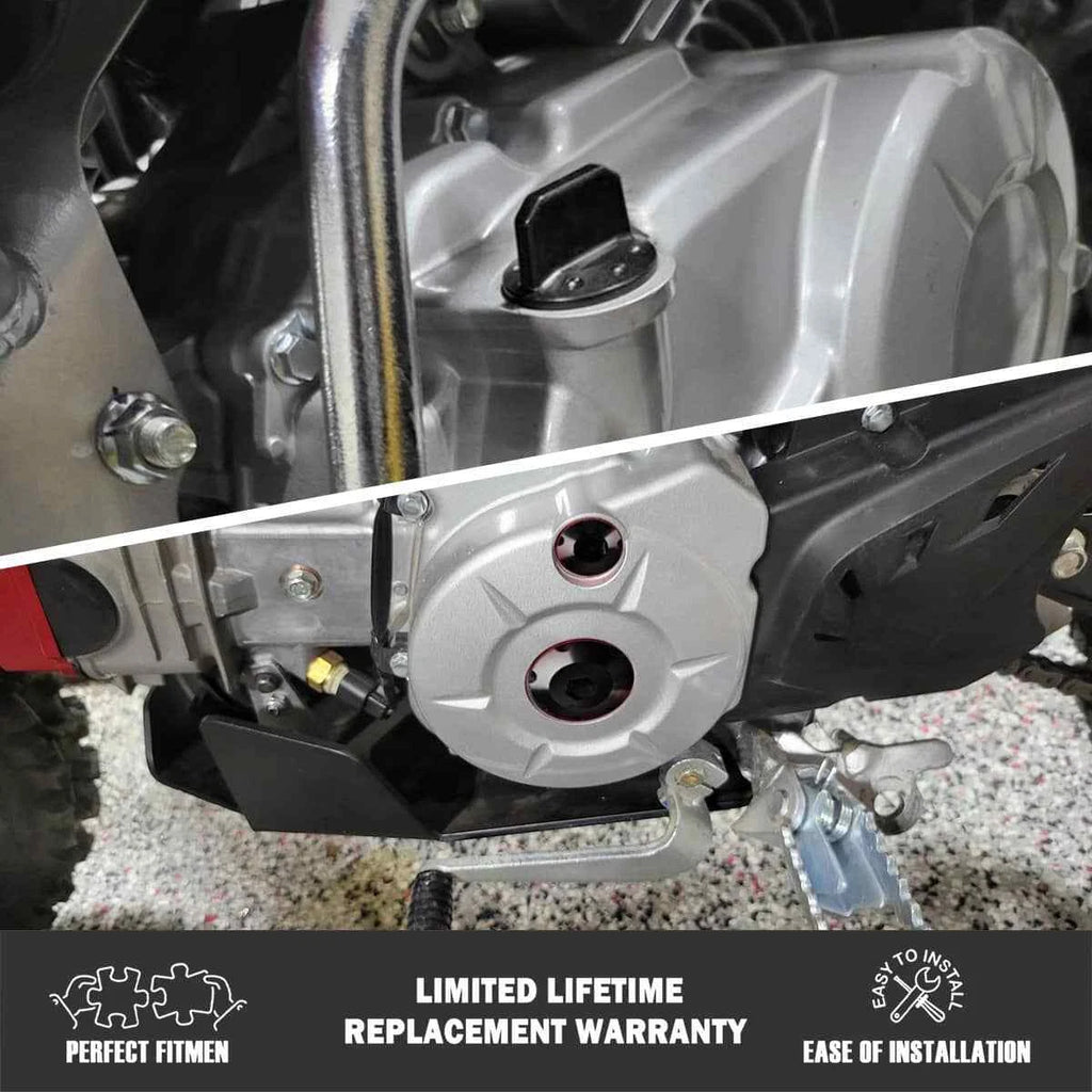 CNC Aluminum Billet Dress Up Kit for Honda CRF110 2013-Present Black Anodized ST