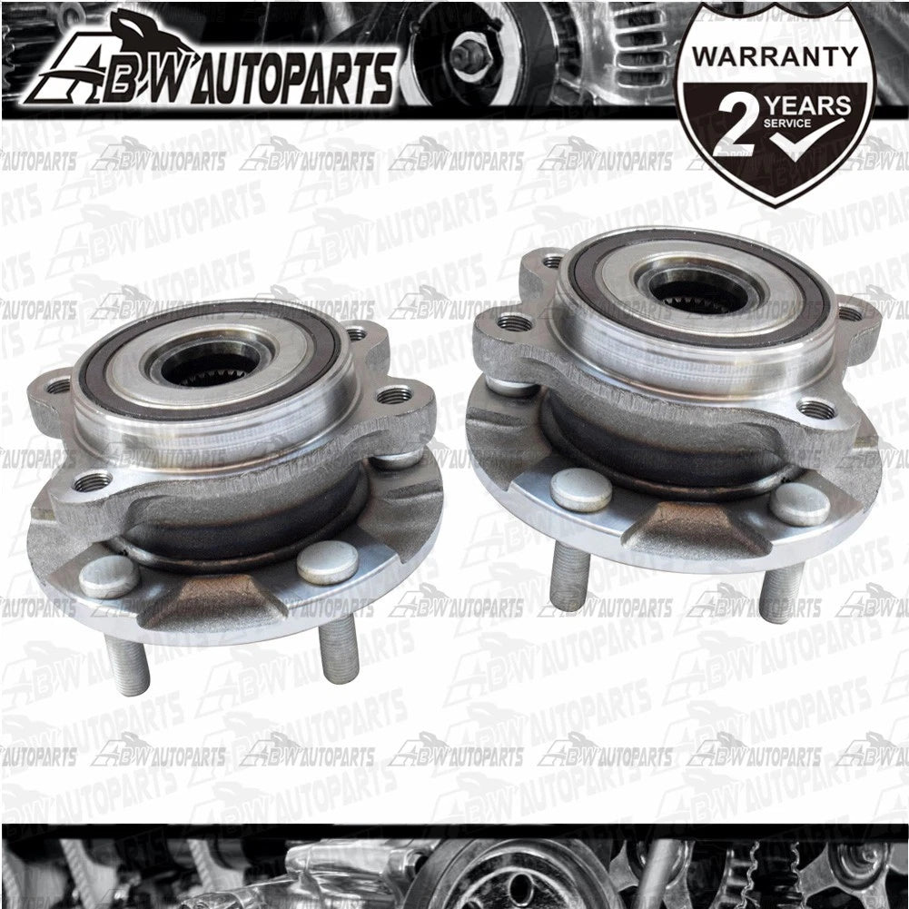 2x Front Hub Wheel Bearing Assembly For Corolla ZRE152 ZRE153 ZRE172 ZRE182 FWD