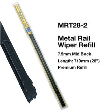 Load image into Gallery viewer, Tridon Wiper Refill Metal Rail Mid Back (Tapered) MRT28-2