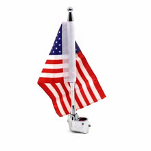 Load image into Gallery viewer, For Honda Goldwing GL1800 2001-2011 Motorcycle USA American Flag &amp; Flag Pole ST