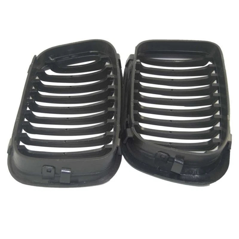 Matte Black Front Kidney Grill Grille For BMW E46 3 Series Sedan 4Door 98-01 ST