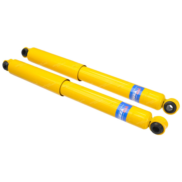 Pair of rear extended gas shock absorbers for Daihatsu F10 F20 F50 F60 4x4