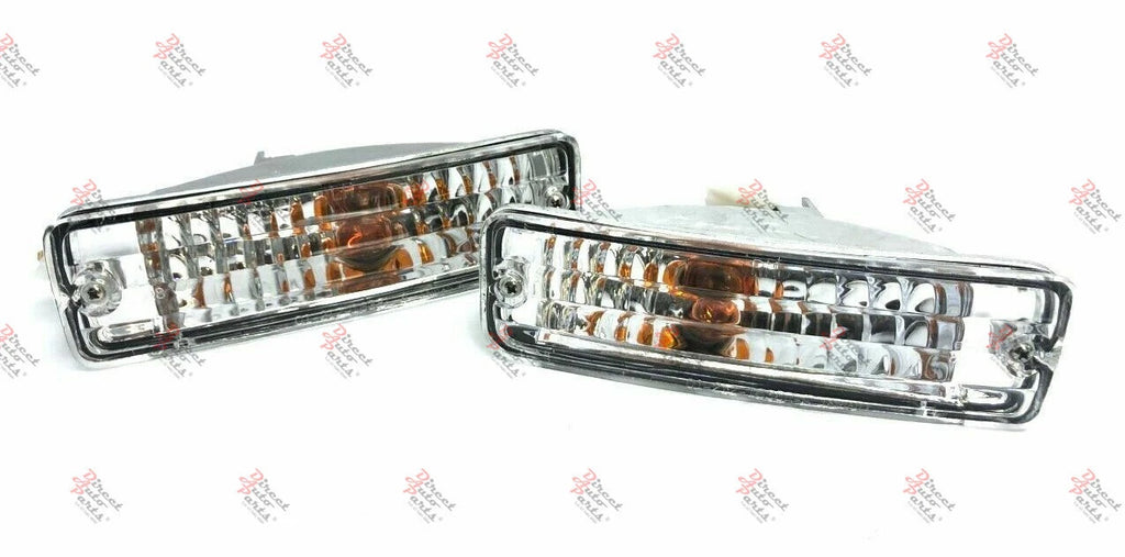 *CHROME* FRONT BAR + APRON + GRILLE SUIT TOYOTA HILUX RN/LN/YN85 2WD 1991 -1997