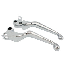 Load image into Gallery viewer, Clutch Brake Chrome Lever Levers for Harley Softail Sportster XL 883 1200 Dyna S