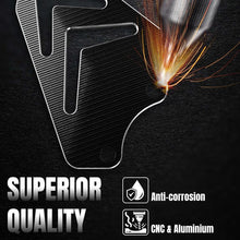 Load image into Gallery viewer, 2X CNC Billet Aluminum Passenger Heel Guards Matt For Ducati DesertX 2022+ Black