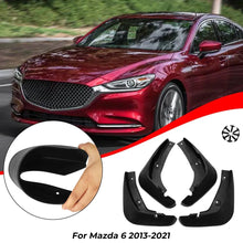 Load image into Gallery viewer, 4X Black Car Mud Flap Splash Guard Fender Mudguard Mudflap For Mazda 6 2013-2021