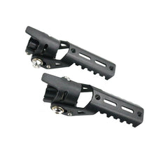Load image into Gallery viewer, 22mm Stainless Steel Foldable Highway Foot Pegs Black for BMW R1200GS LC 2013-17
