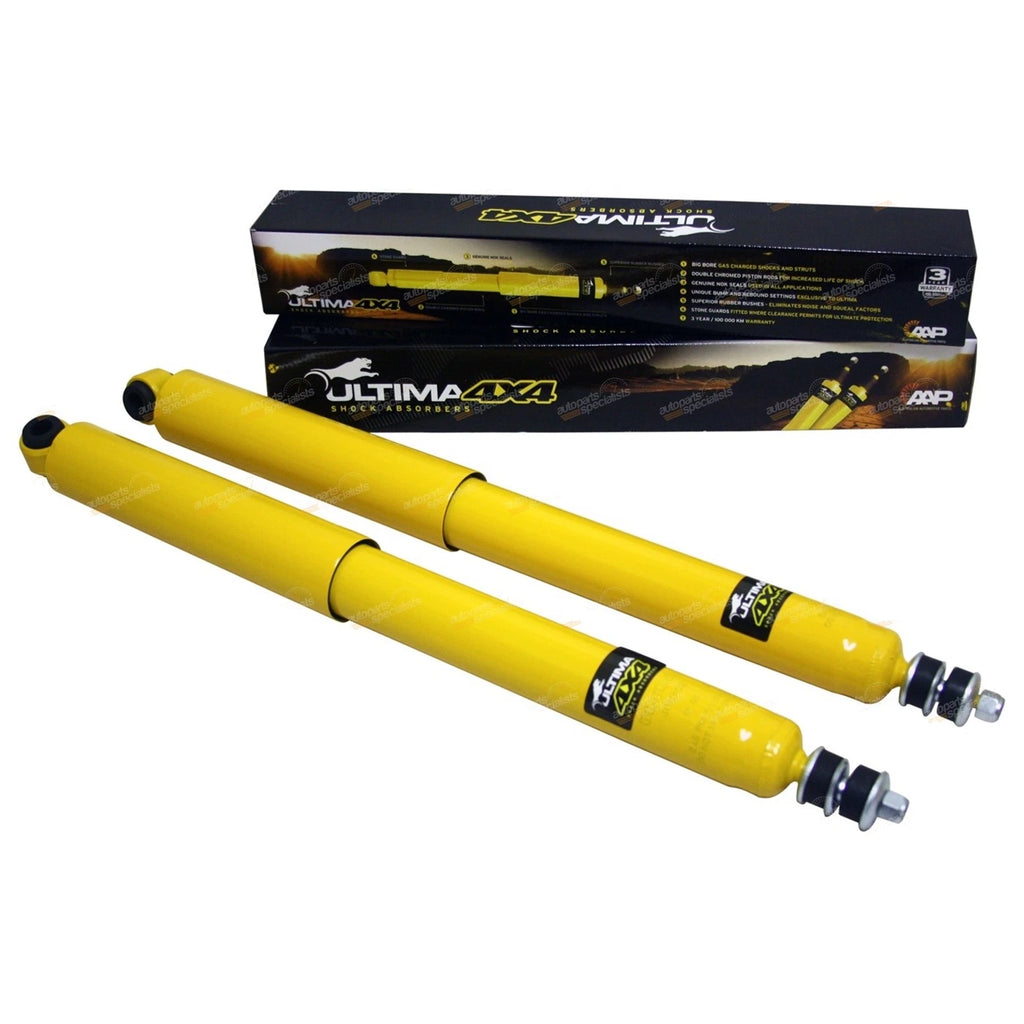 2 Rear Heavy Duty Gas Shock Absorbers for Ford Maverick DA - Leaf Spring Ute