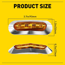 Load image into Gallery viewer, Amber LED Clearance Side Marker Light Lamp RV Truck Trailer Lorry 10-30x NEWA