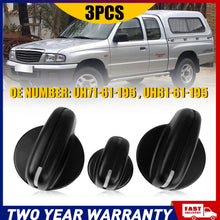 Load image into Gallery viewer, 3PCS FOR Mazda Bravo Heater Fan Direction Control Knob Set B2500 B2600 B4000 AU