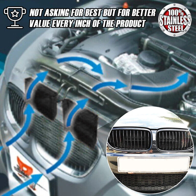 Black Air Scoop for Ram Air Cold Air Intake for BMW 3-Ser E84 E90 E93 E91 E92 ST