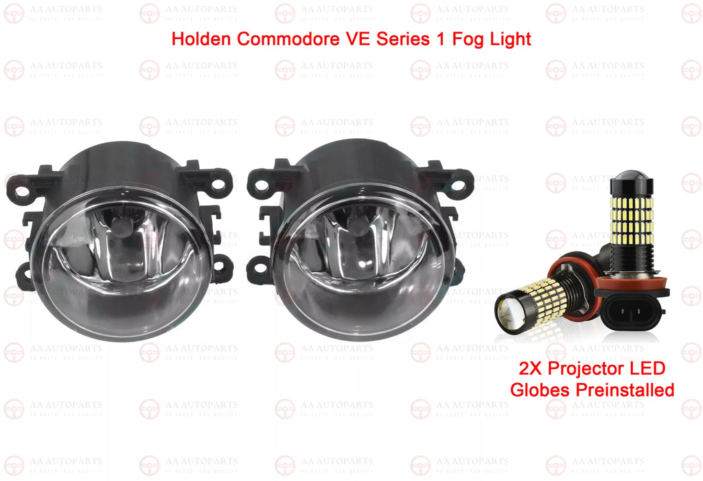LED Fog Light Spot Driving Lamp Pair Holden Commodore VE Series 1 SS SSV SV6