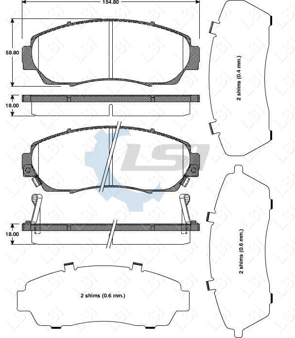 Front Bendix Brake Pads and Disc Rotors Set for Honda CRV 2.4 RM1 2012-2017