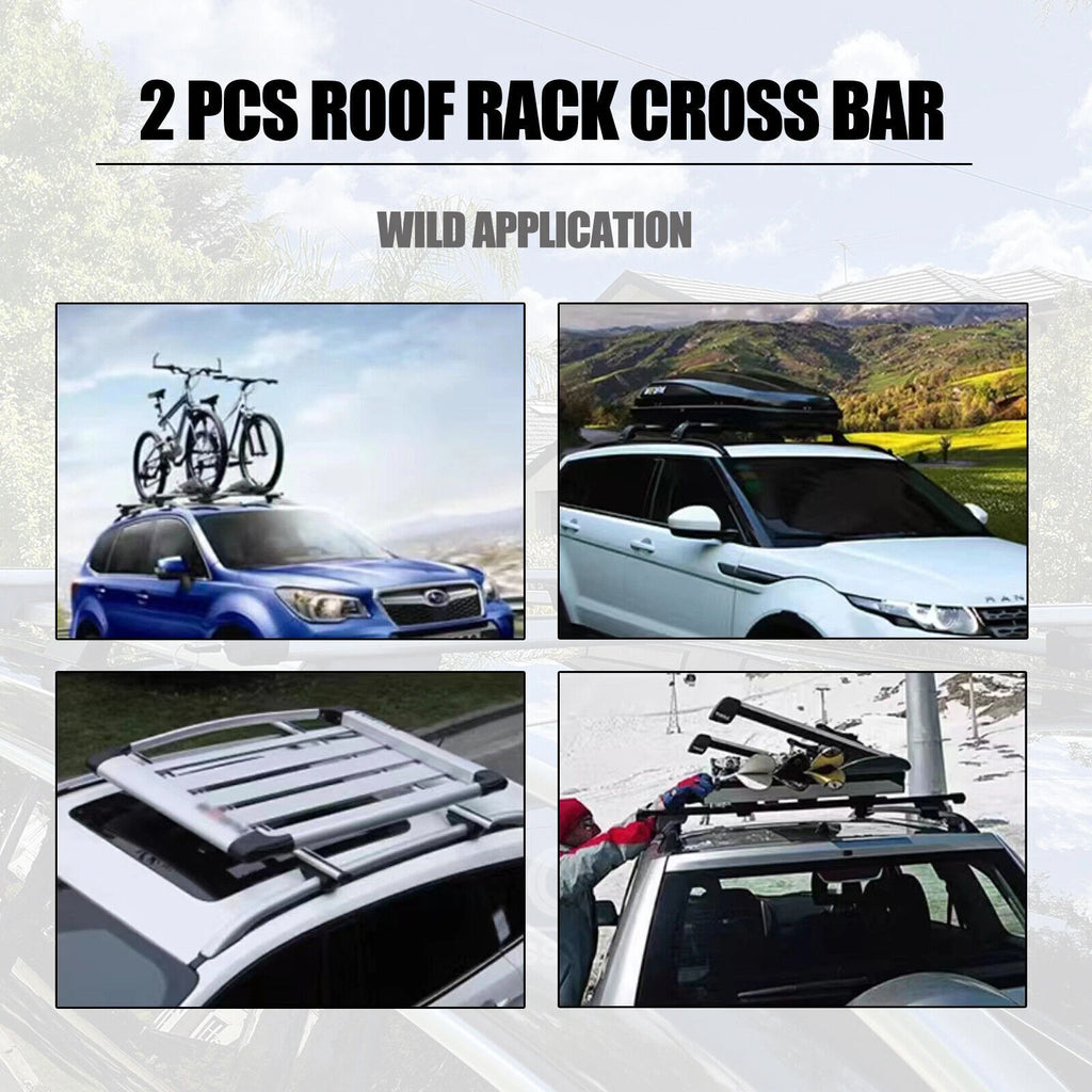 Car Bar Roof Racks 53" For Nissan X-trail T32 ST-L Cargo Carrier