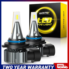 AUXITO 2/4X 9006(HB4) LED Fog Light Kit Light Bulbs Hi/Low Beam Globes 6500K A