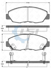 Load image into Gallery viewer, Front Brake Pads and Rotors Set for Honda ACCORD CG CK2 4 Cyl 1997 - 03