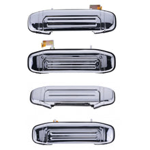 Load image into Gallery viewer, Door Handle Outer for Mitsubishi Pajero 91-00 Set 4 Chrome FRONT REAR LEFT+RIGHT