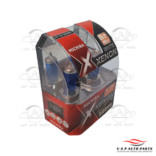 Load image into Gallery viewer, H4 HID Xenon Headlight white Globe Bulb 5700K P43T 60W 55w 12V Michiba Kit 2pc