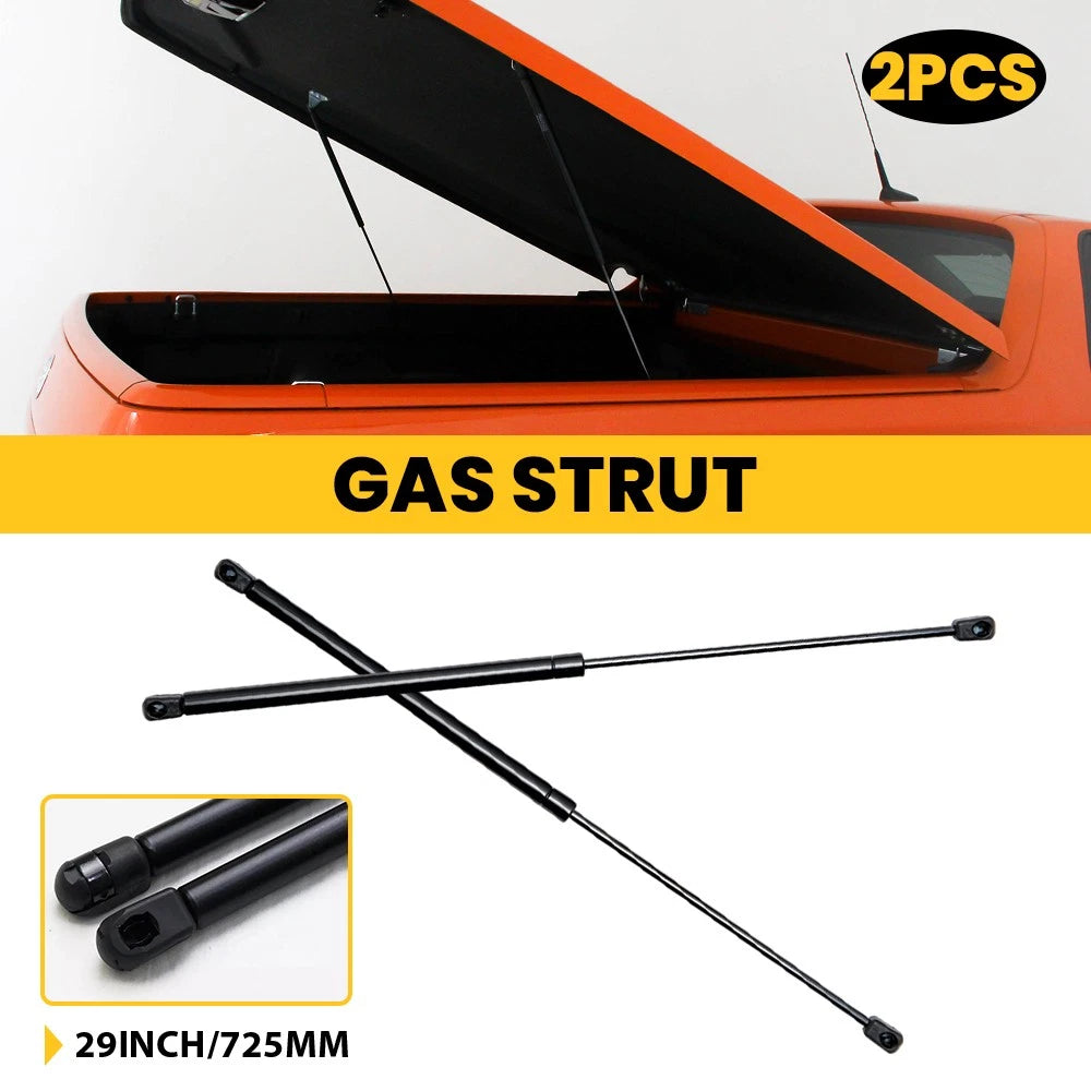 2PCS GAS STRUTS HARD LID COVER 725mm FIT For Holden COMMODORE VU VY VZ VE VF UTE