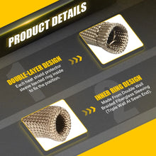 Load image into Gallery viewer, Set of 8 Spark Plug Wire Boot Heat Sleeve Cover Shield Titanium For MSD 2500°