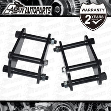 Load image into Gallery viewer, Front &amp; Rear 2'' Extended Shackles For Toyota Landcruiser 73 75 40 60 Series AU