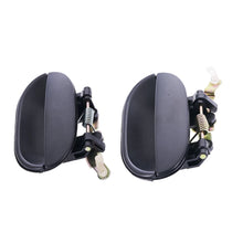 Load image into Gallery viewer, Door Handle Outer for Hyundai Excel X3 1994-2000 Set of 2 Black REAR LEFT+RIGHT