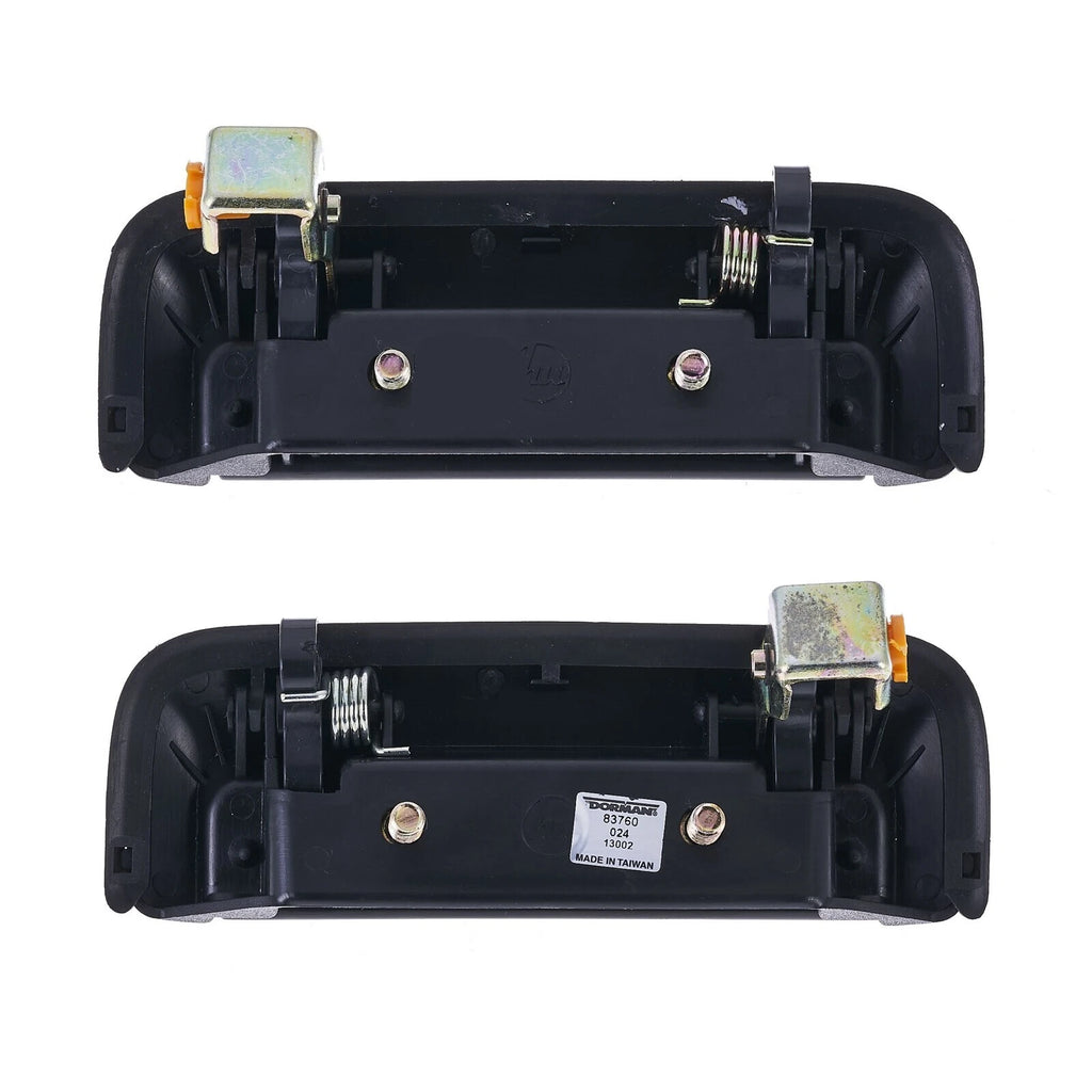 Door Handle Outer for Mitsubishi Triton 96-07 Set of 2 Black FRONT LH+RH