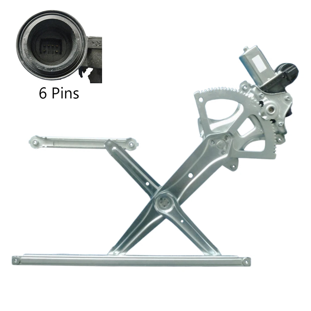 Front RH Window Regulator W/Motor 6 Pins for Toyota Corolla ZRE152R 05/07-01/14